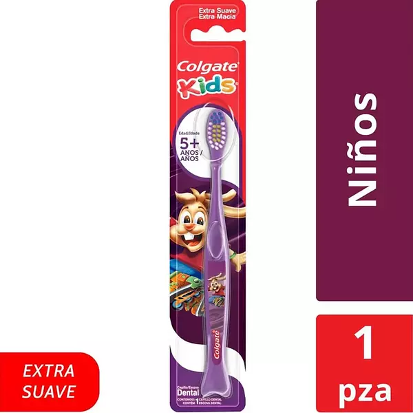 Cepillo Dental Colgate Kids +5 Años X1 Unidad