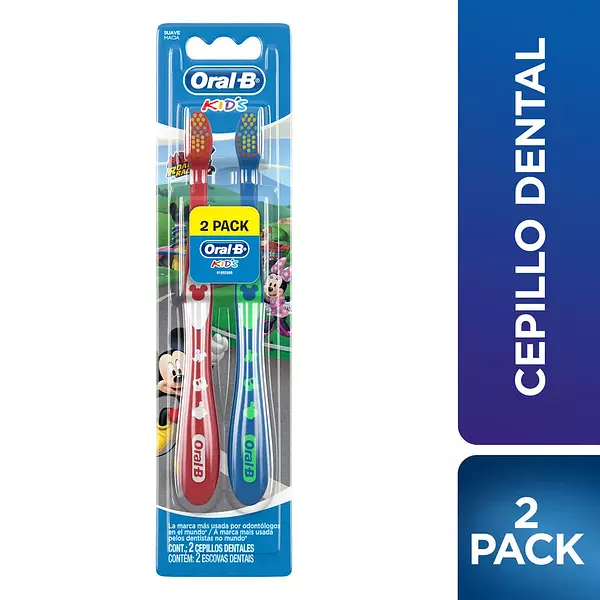 Cepillo Dental Para Niños Oral-B Disney Kid'S Mickey X2und