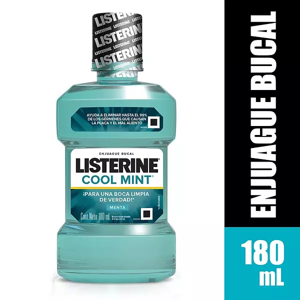 Enjuague Bucal Listerine Cool Mint 180ml