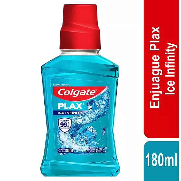 Enjuague Bucal Colgate Plax Ice Infinity 180ml