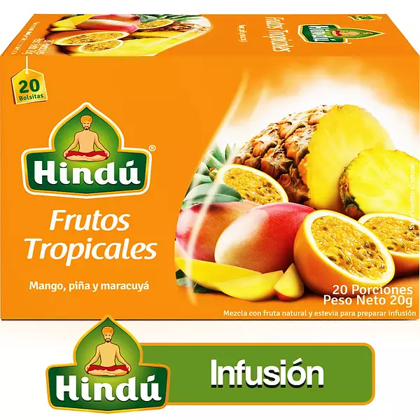 Infusión Frutos Tropicales Hindú 20g