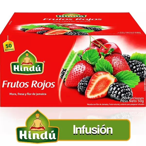 Infusión Hindú Frutos Rojos 50g