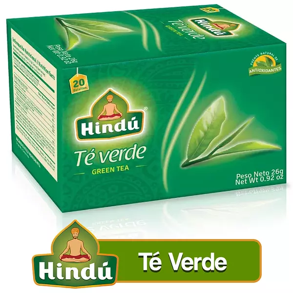 Té Verde Original Hindú 26g