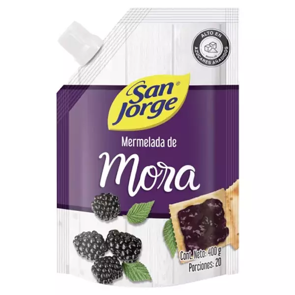 Mermelada San Jorge Mora Doypack 400 G