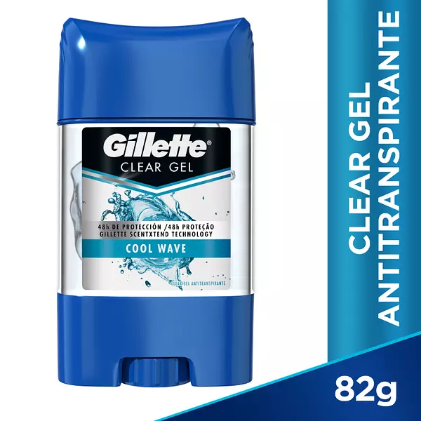 Desodorante Gel Gillette Cool Wave X82g